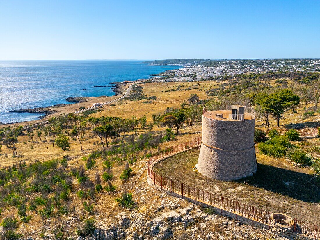 Galatea,Turm des Alto Lido,Lecce,Salento,Apulien,Italien,Europa