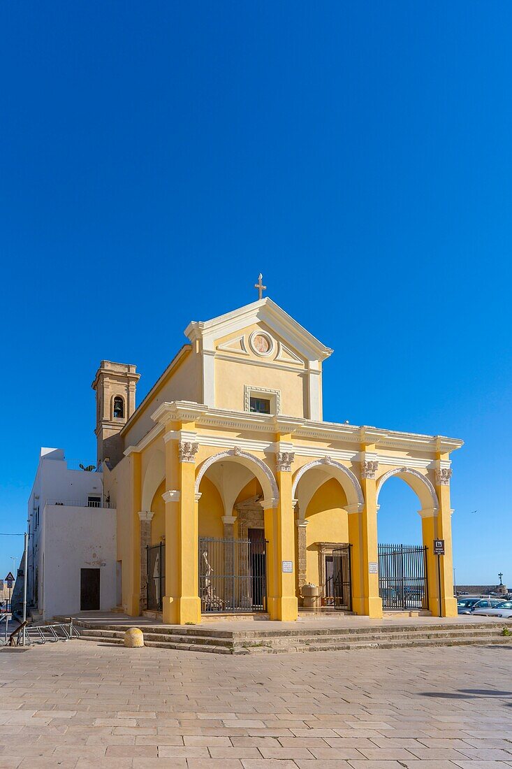 Kirche Santa Maria del Canneto,Alter Hafen,Gallipoli,Lecce,Salento,Apulien,Italien,Europa