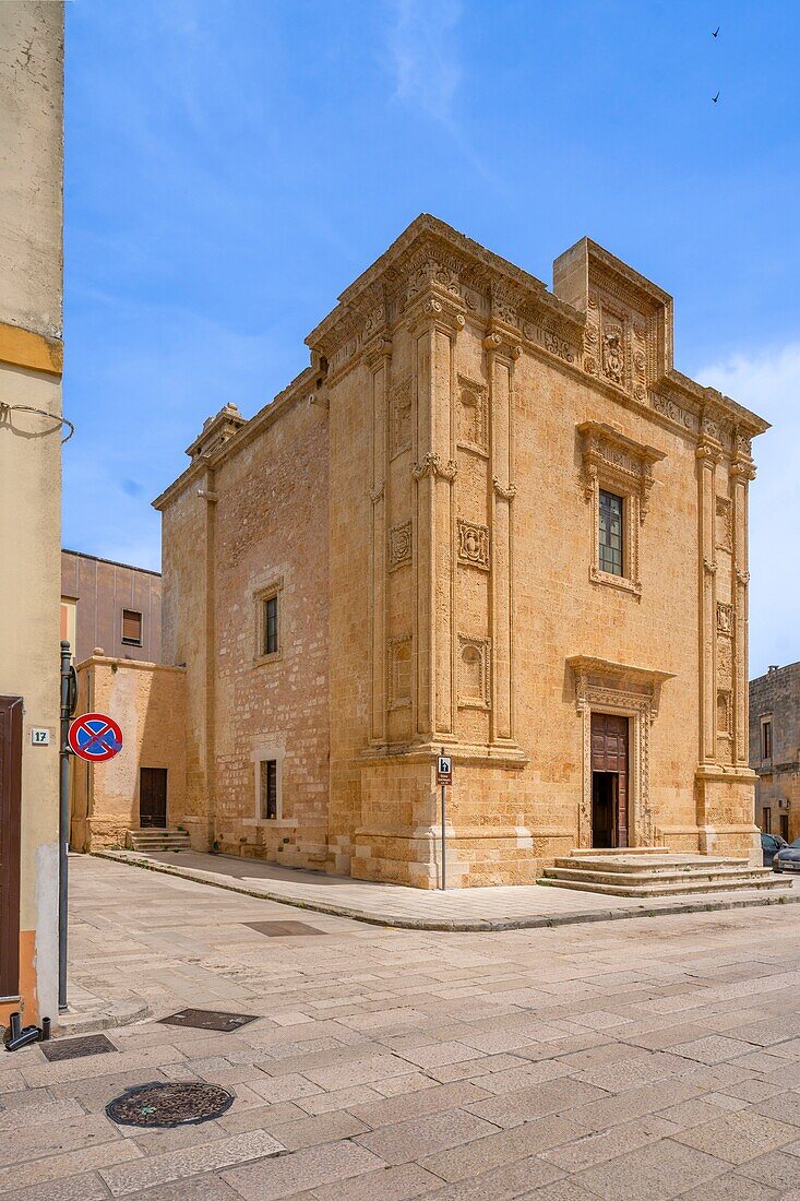 Kirche von Sant'Angelo,Tricase,Lecce,Salento,Apulien,Italien,Europa