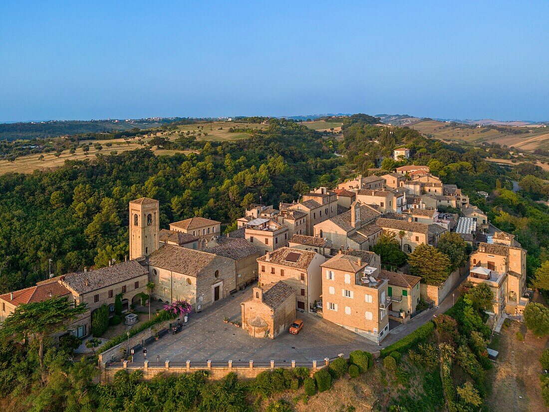 Torre di Palme,Fermo,Ascoli Piceno,Marken,Italien,Europa