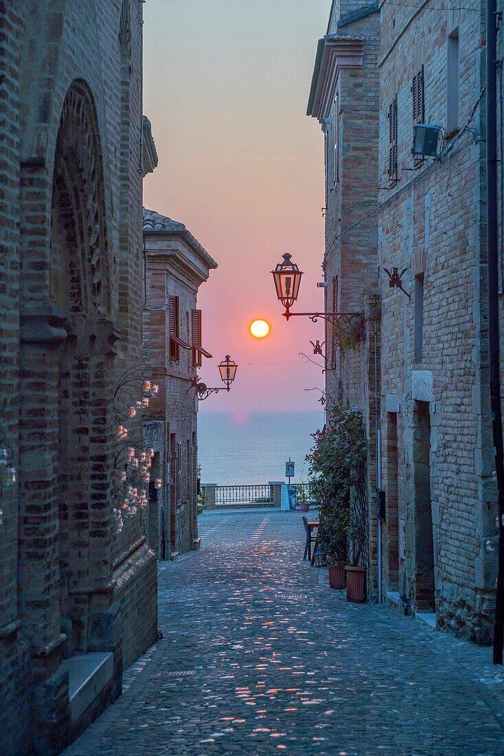 Via Piave,Torre di Palme,Fermo,Ascoli Piceno,Marken,Italien,Europa