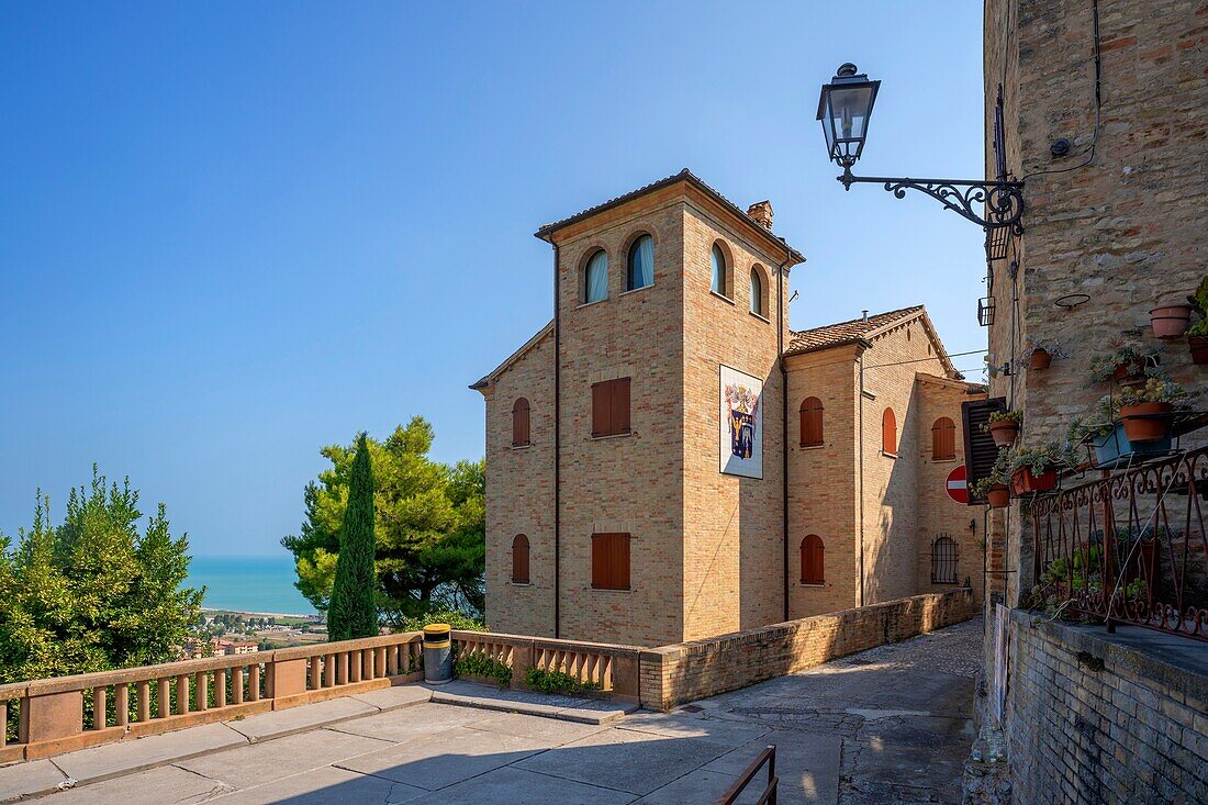 Torre di Palme,Fermo,Ascoli Piceno,Marken,Italien,Europa