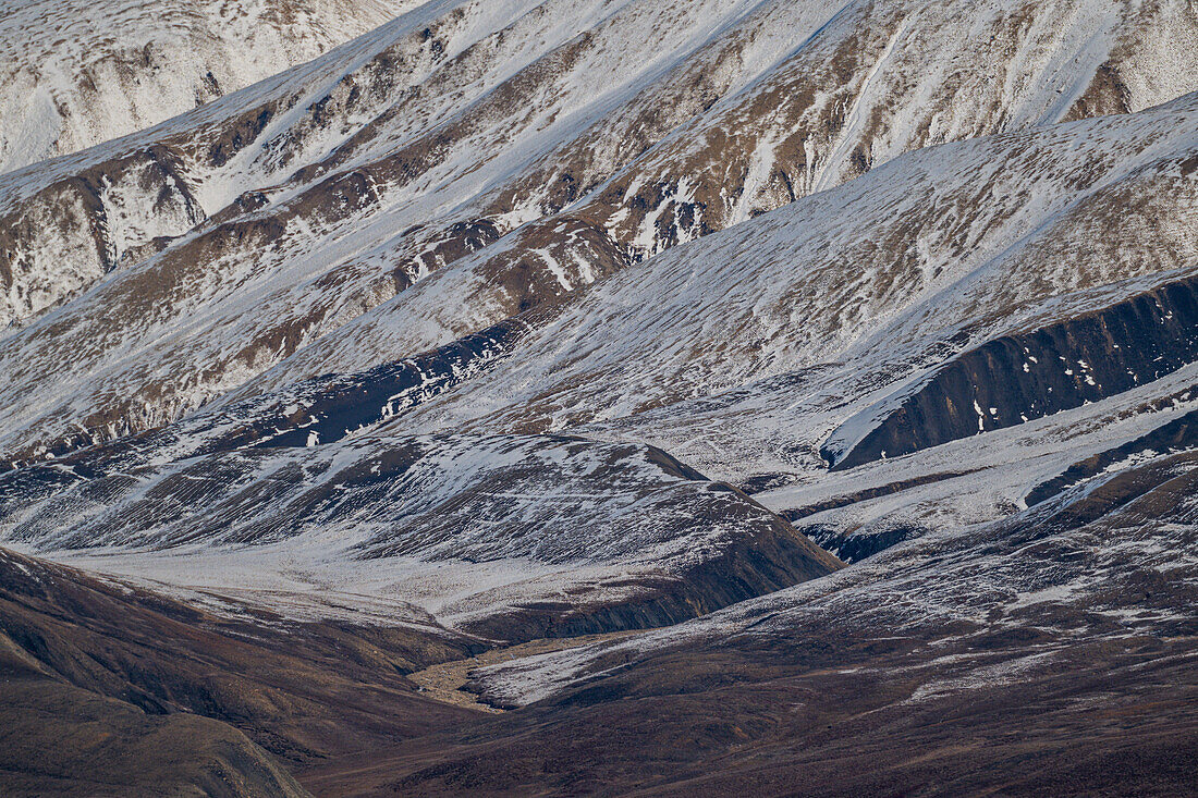 Mountainous landscape, Axel Heiberg island, Nunavut, Canadian Arctic, Canada, North America