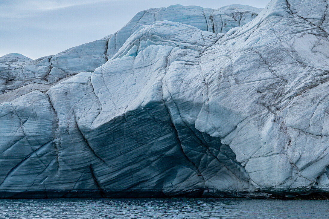 Belcher-Gletscher,Devon-Insel,Nunavut,Kanadische Arktis,Kanada,Nordamerika