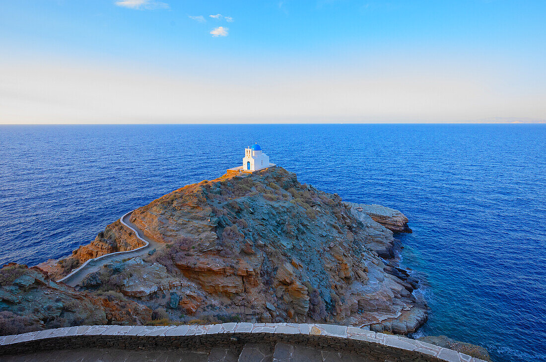 Kirche der Sieben Märtyrer,Kastro,Insel Sifnos,Kykladen,Griechische Inseln,Griechenland,Europa