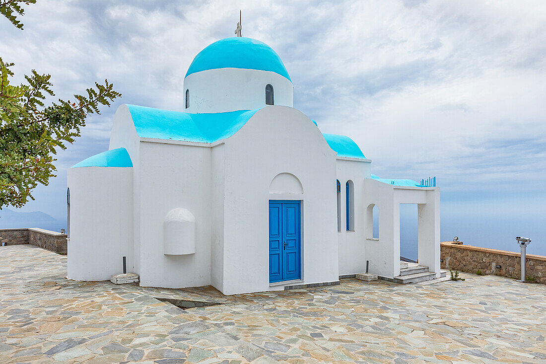 Orthodox church, Nikia, Nisyros Island, Dodecanese Islands, Greek Islands, Greece, Europe