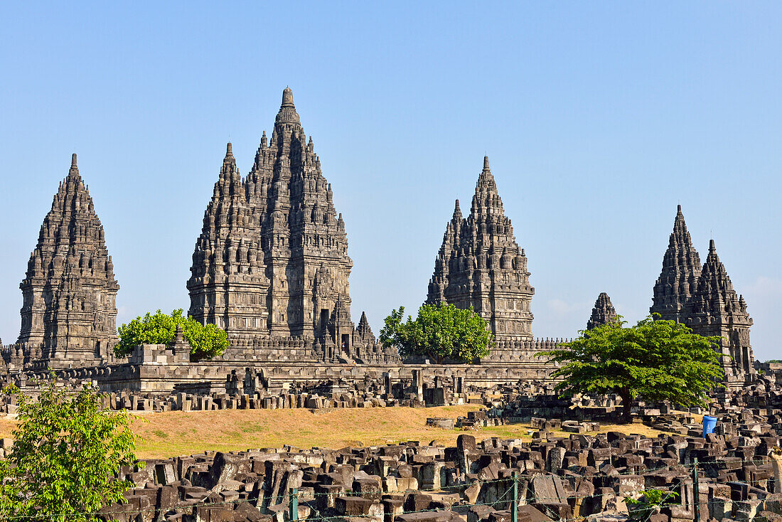 Prambanan-Tempelanlagen,UNESCO-Welterbe,Region Yogyakarta,Insel Java,Indonesien,Südostasien,Asien