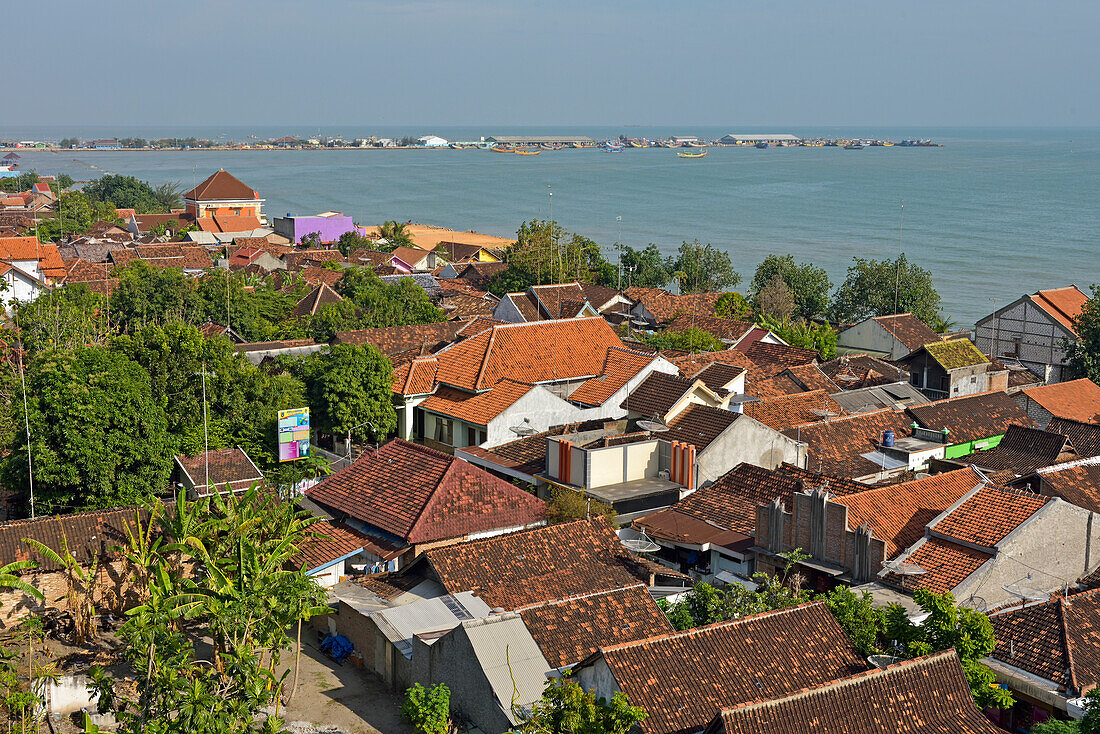 Stadtteil an der Javasee bei Rembang,Insel Java,Indonesien,Südostasien,Asien