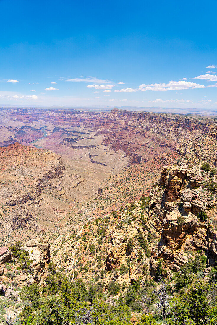 Grand Canyon,Navajo Point,Grand-Canyon-Nationalpark,UNESCO-Weltnaturerbe,Arizona,Vereinigte Staaten von Amerika,Nordamerika