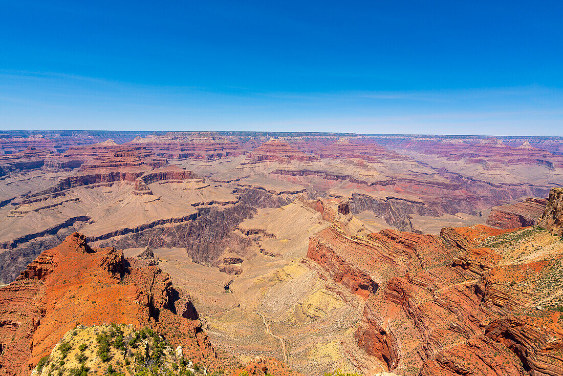 Grand Canyon,Mohave Point,Grand-Canyon-Nationalpark,UNESCO-Welterbe,Arizona,Vereinigte Staaten von Amerika,Nordamerika