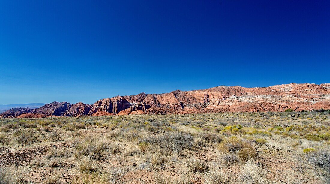 Snow Canyon State Park, opened in 1962, location for films including Butch Cassidy and the Sundance Kid, near St. George, Utah, United States of America, North America