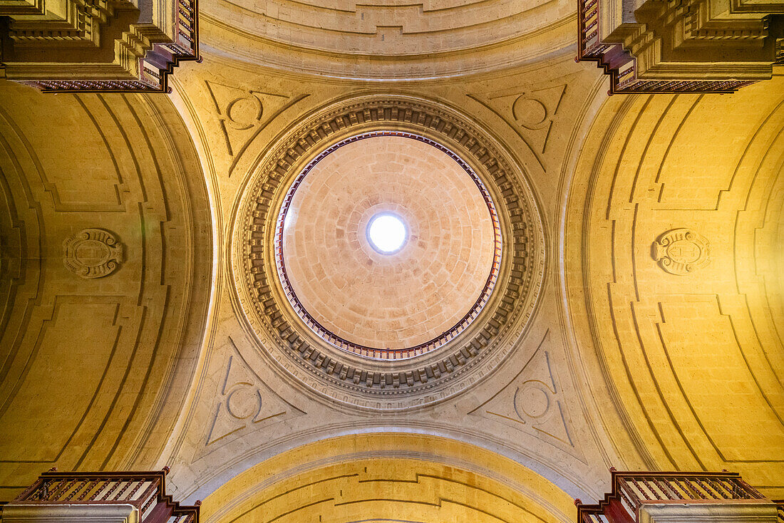 Ceiling of Church of the Company, Arequipa, Peru, South America