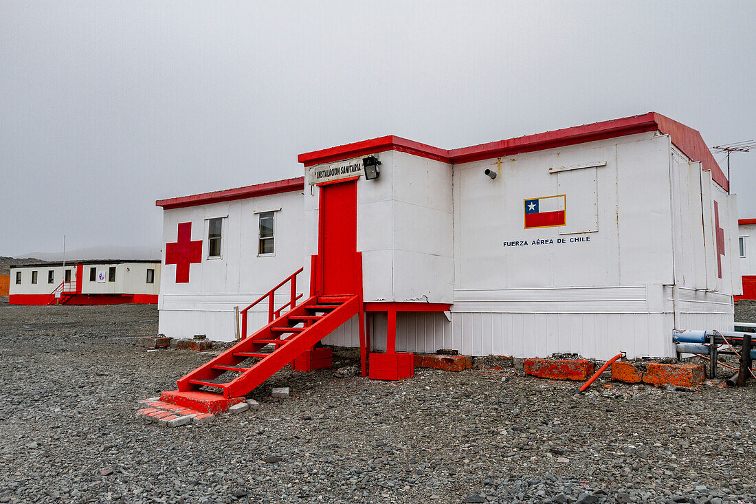 Views of Base Presidente Eduardo Frei Montalva, Antarctica, Southern Ocean, Polar Regions