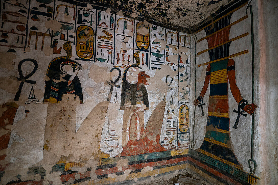 Tomb of Nefertari, Valley of the Queens, Egypt.