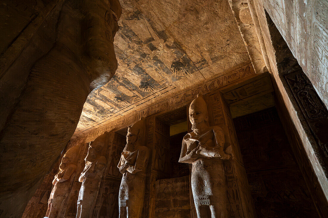 Die Tempel von Abu Simbel,Ägypten.