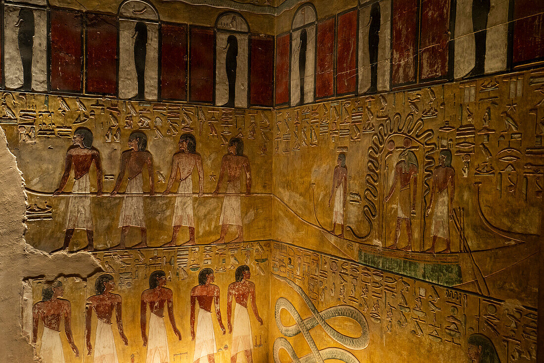 Tomb of Seti I, Valley of the Kings, Luxor, Egypt.