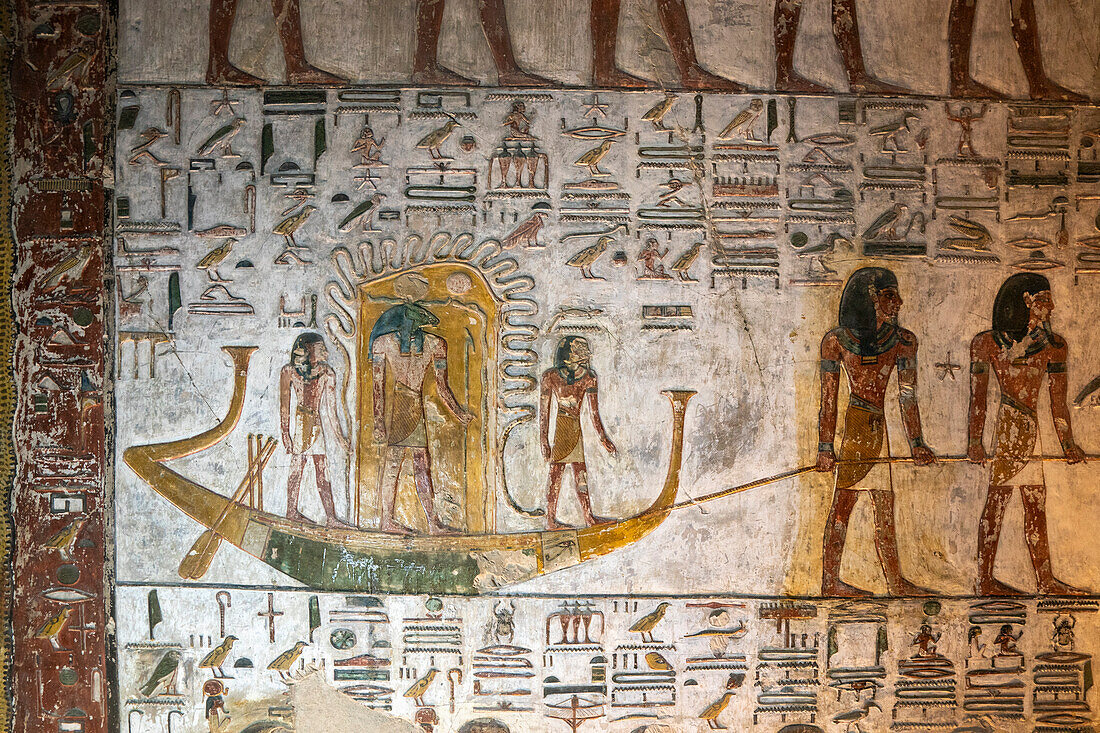 Tomb of Seti I, Valley of the Kings, Luxor, Egypt.