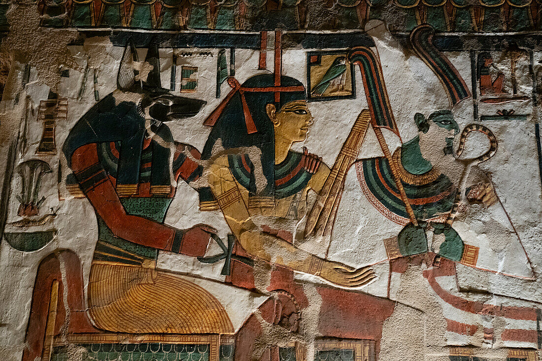 Tomb of Nefertari, Valley of the Queens, Egypt.