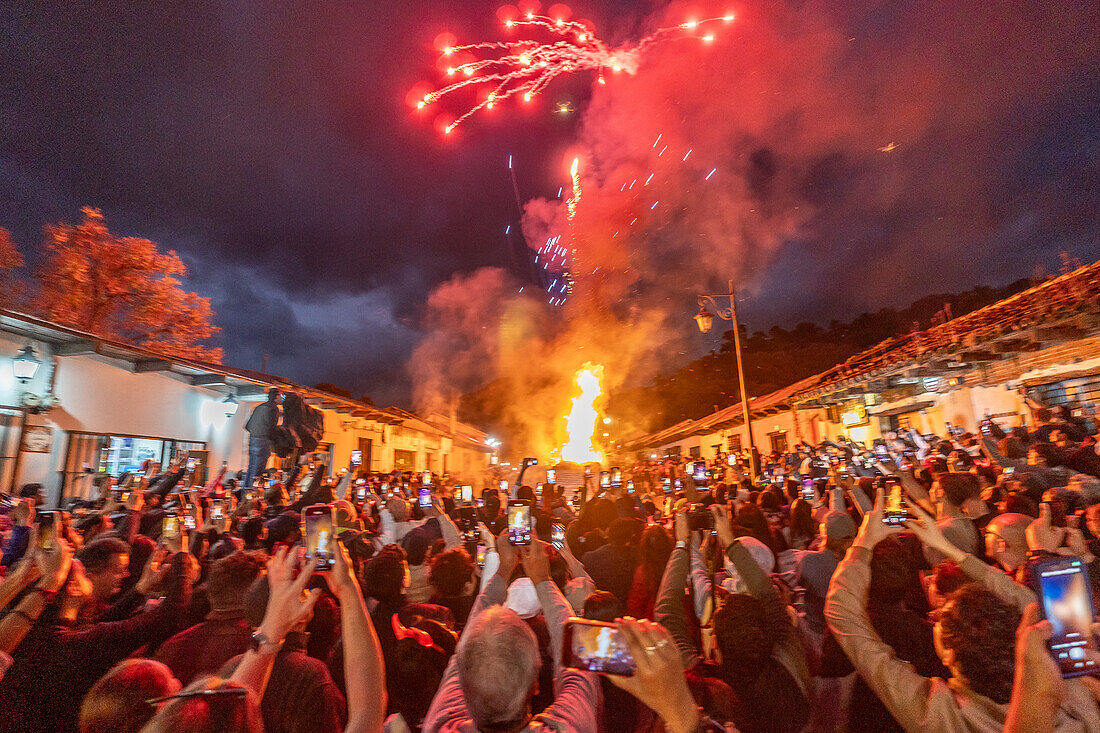 Burning of the Devil Festival - La Quema del Diablo - in Antigua, Guatemala