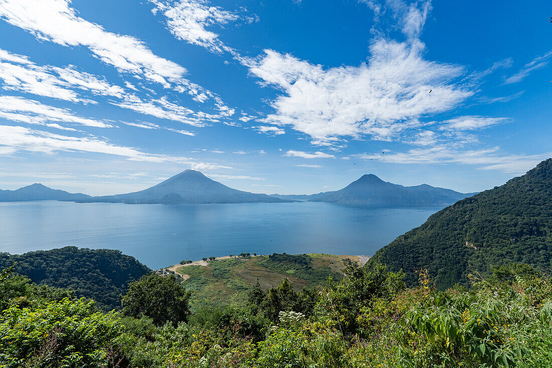 Aussichtspunkt am Atitlan-See, Guatemala