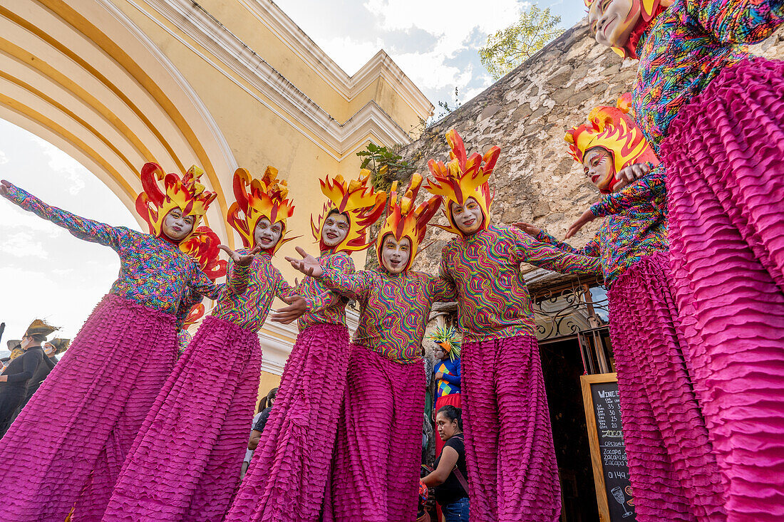 Burning of the Devil Festival - La Quema del Diablo - in Antigua, Guatemala