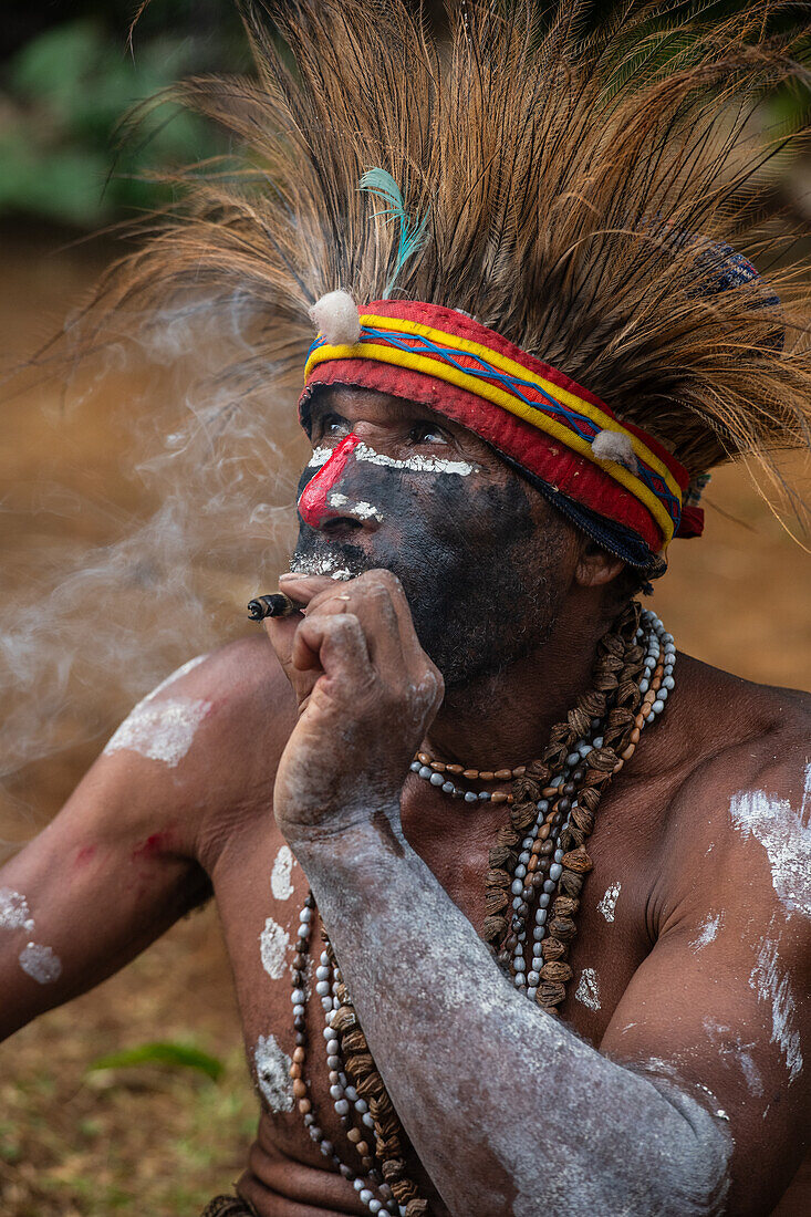 Der Moroma-Stamm in Papua-Neuguinea, Hochlandregion