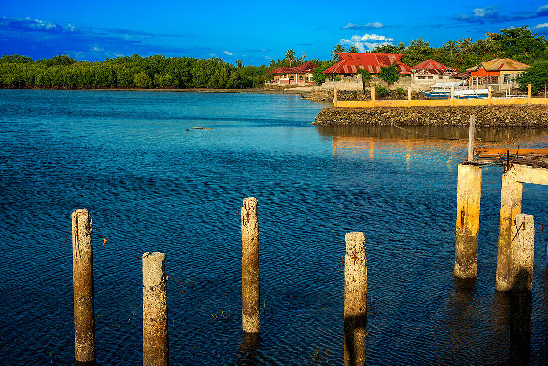 Ermita pier in Sipaway Island, San Carlos City, Negros Occidental, Philippines