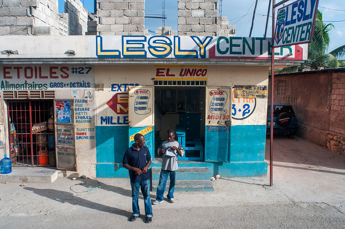 Street scene in Port au Prince city center, Haiti