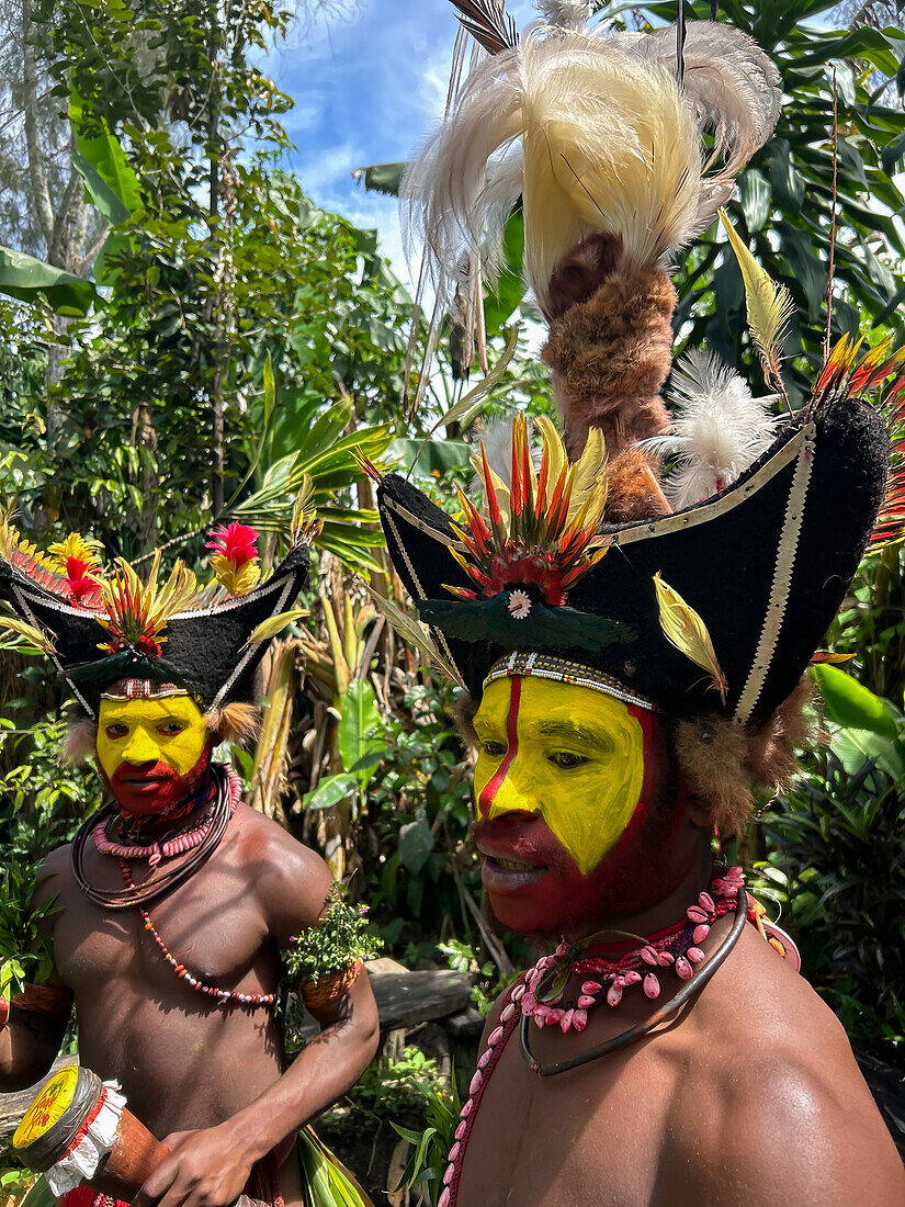 The Huli Wigmen of Papua New Guinea, Highlands Region