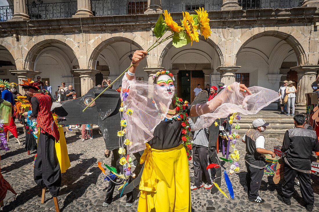 Burning of the Devil Festival - La Quema del Diablo - in Antigua, Guatemala