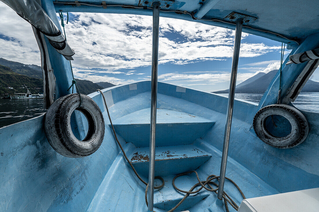 Boot (Lancha) Atitlan-See, Guatemala