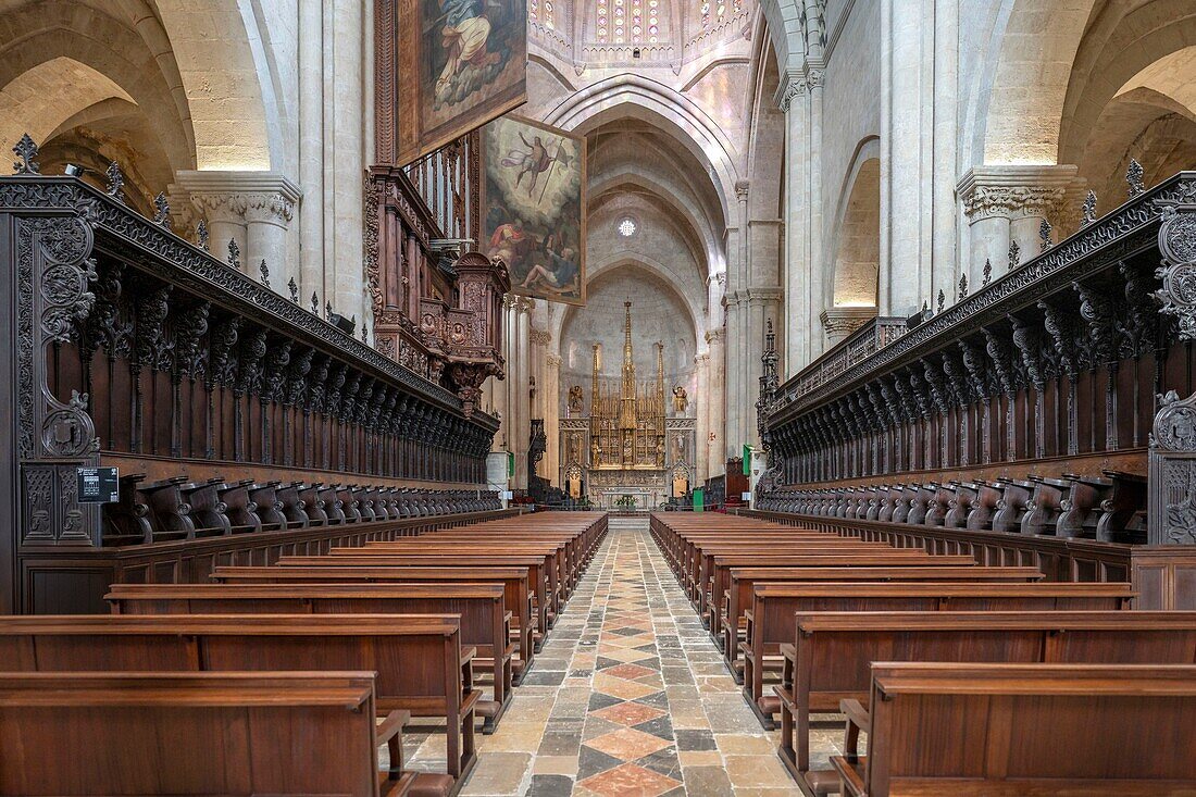 Metropolitan and Primatial Cathedral Basilica of Santa Thecla, Tarragona, Catalonia, Spain