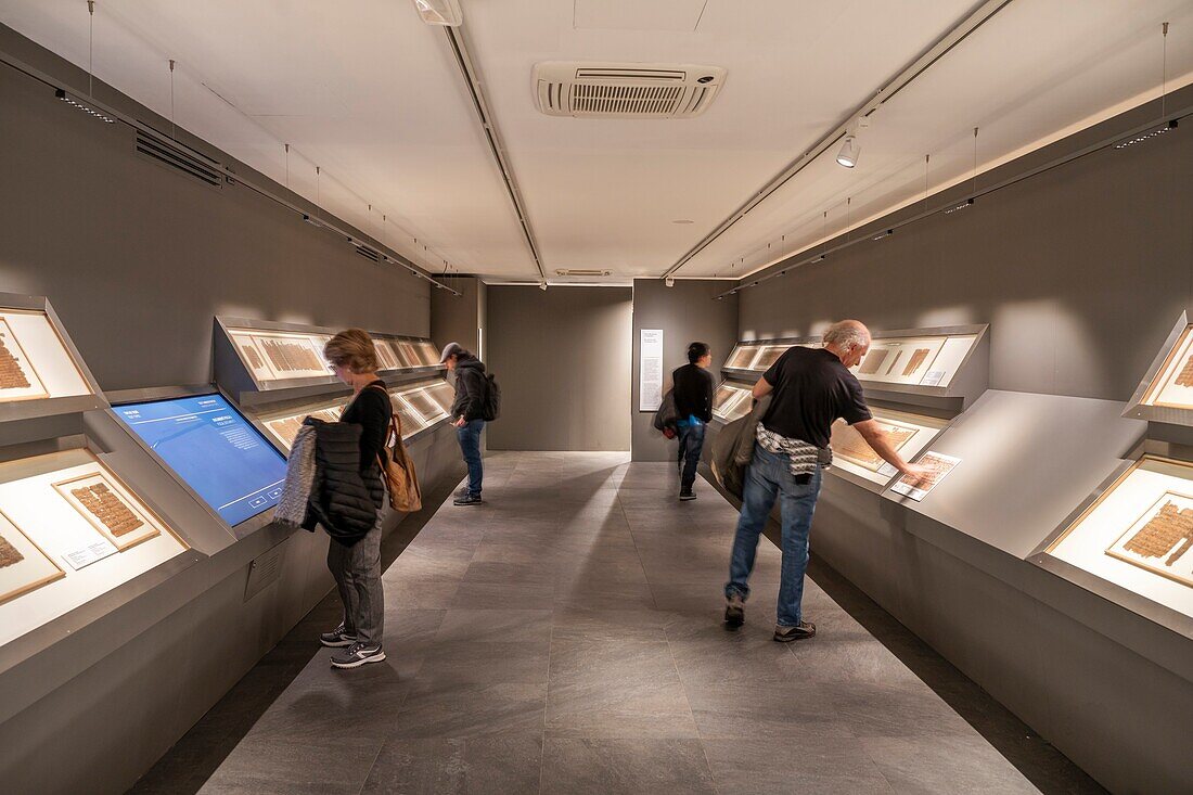 Hall of the Scribes and their Textual Legacy, Writing room, Museo Egizio (Egyptian Museum), Turin, Piedmont, Italy