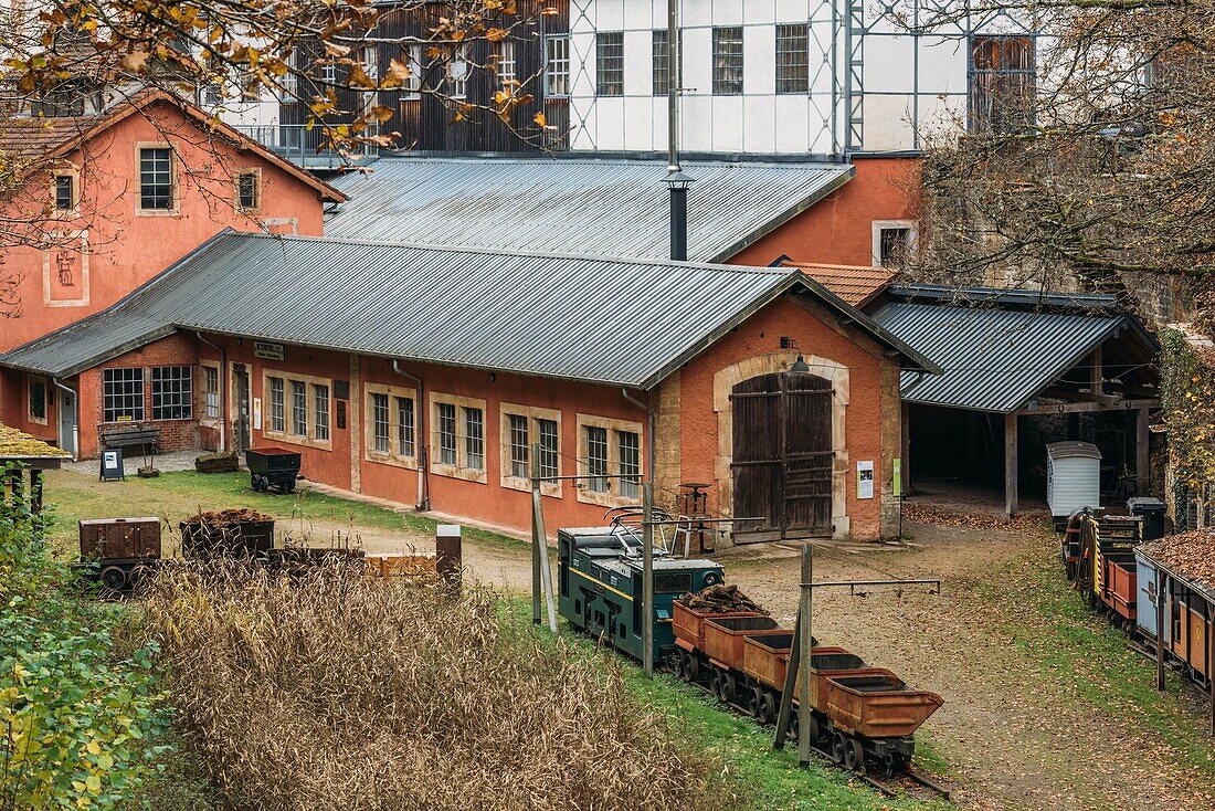 Das Eisenerzbergwerk Cockerill d'Esch-sur-Alzette spielte eine wichtige Rolle im wirtschaftlichen Aufschwung von den 1870er bis zu den 1990er Jahren, Luxemburg