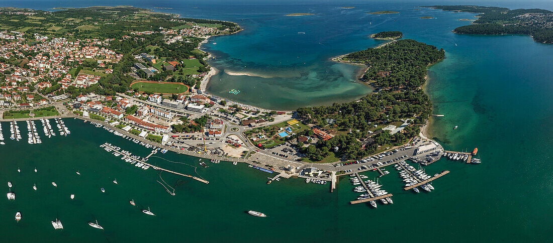 Beaches of Medulin, Istria, Croatia