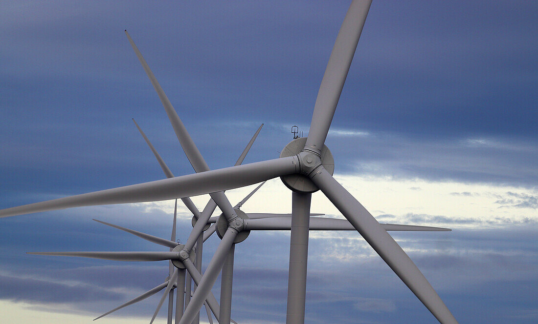 Wind turbines, Scotland, United Kingdom