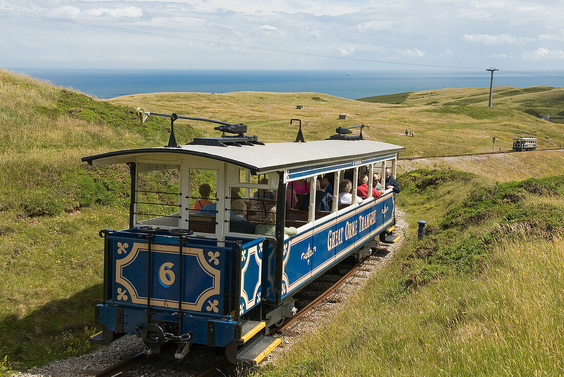 Great Orme Tramway, Llandudno, Clwyd, Wales, United Kingdom