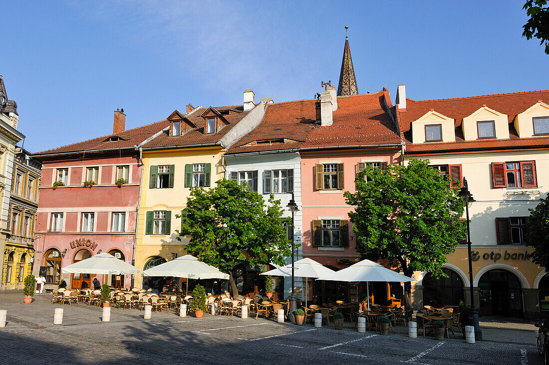 Small Square, Sibiu, Transylvania, Romania