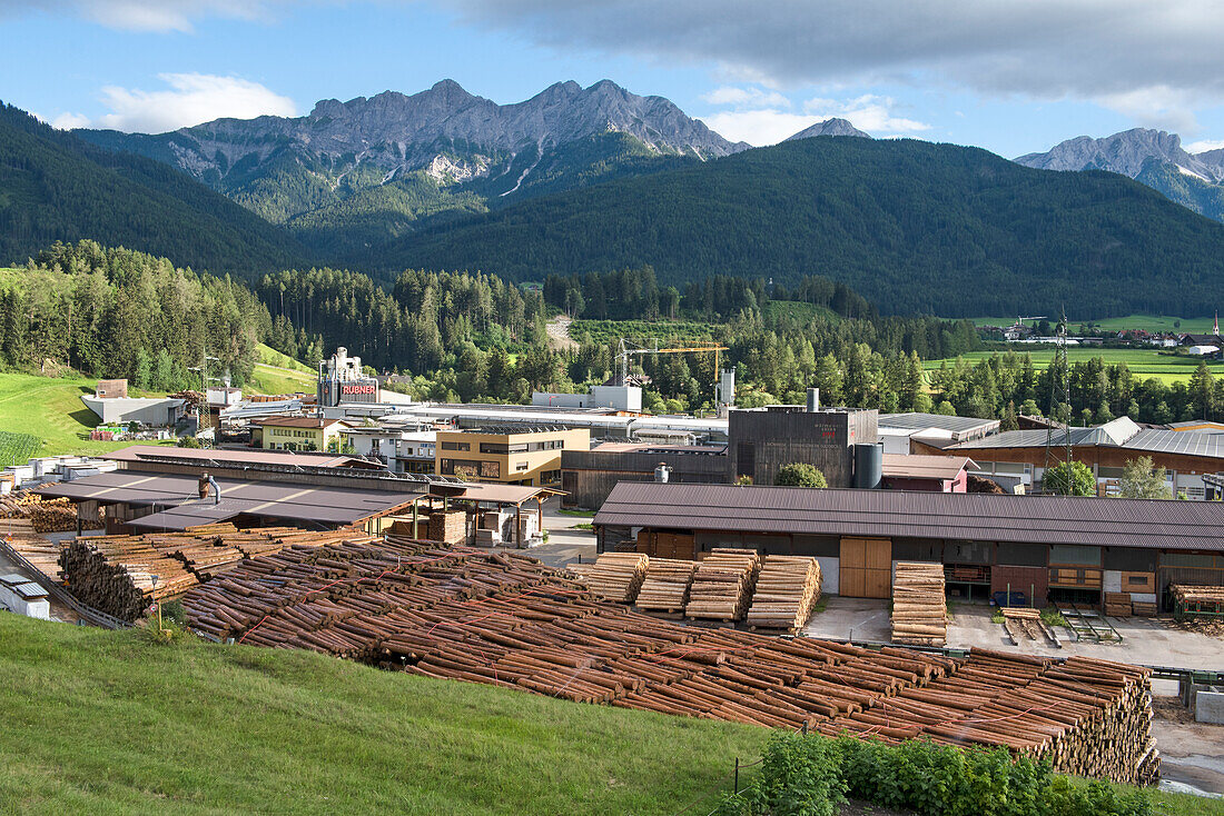 Sägewerk Ligna S.a.s, Rasun di Sotto, Südtirol (Alto Adige), Italien