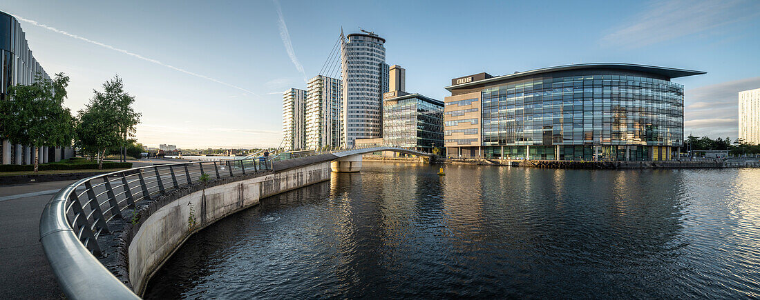 Media City, Salford Quays, Manchester, Lancashire, England, United Kingdom