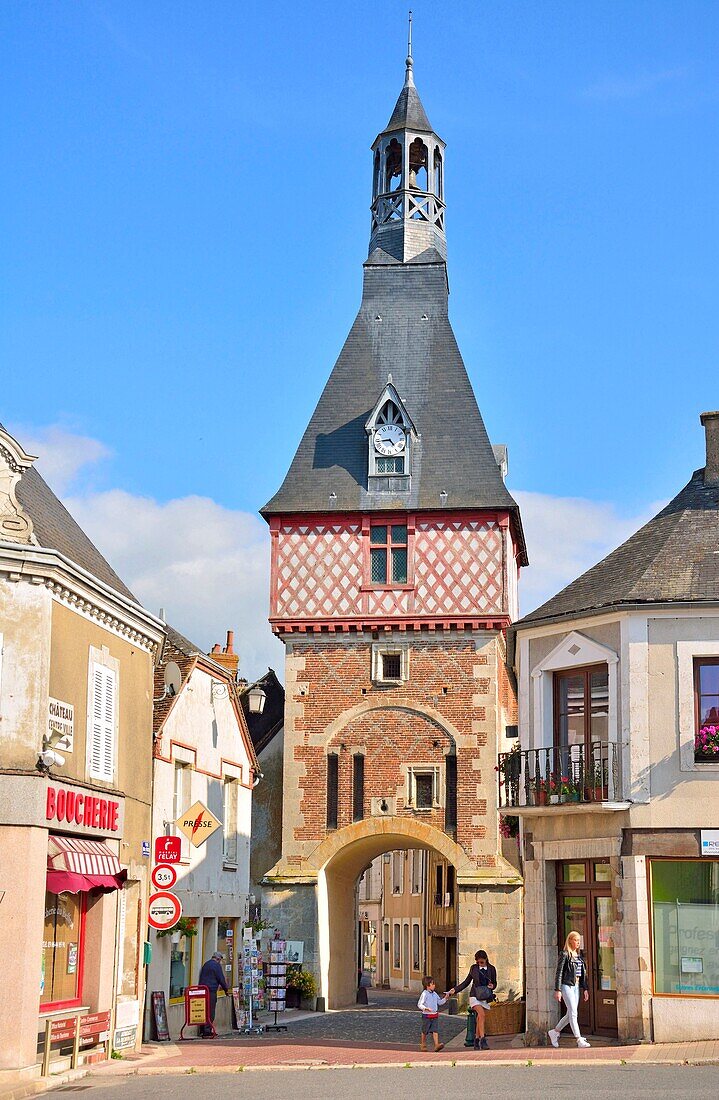 France, Yonne, Saint Fargeau, the belfry