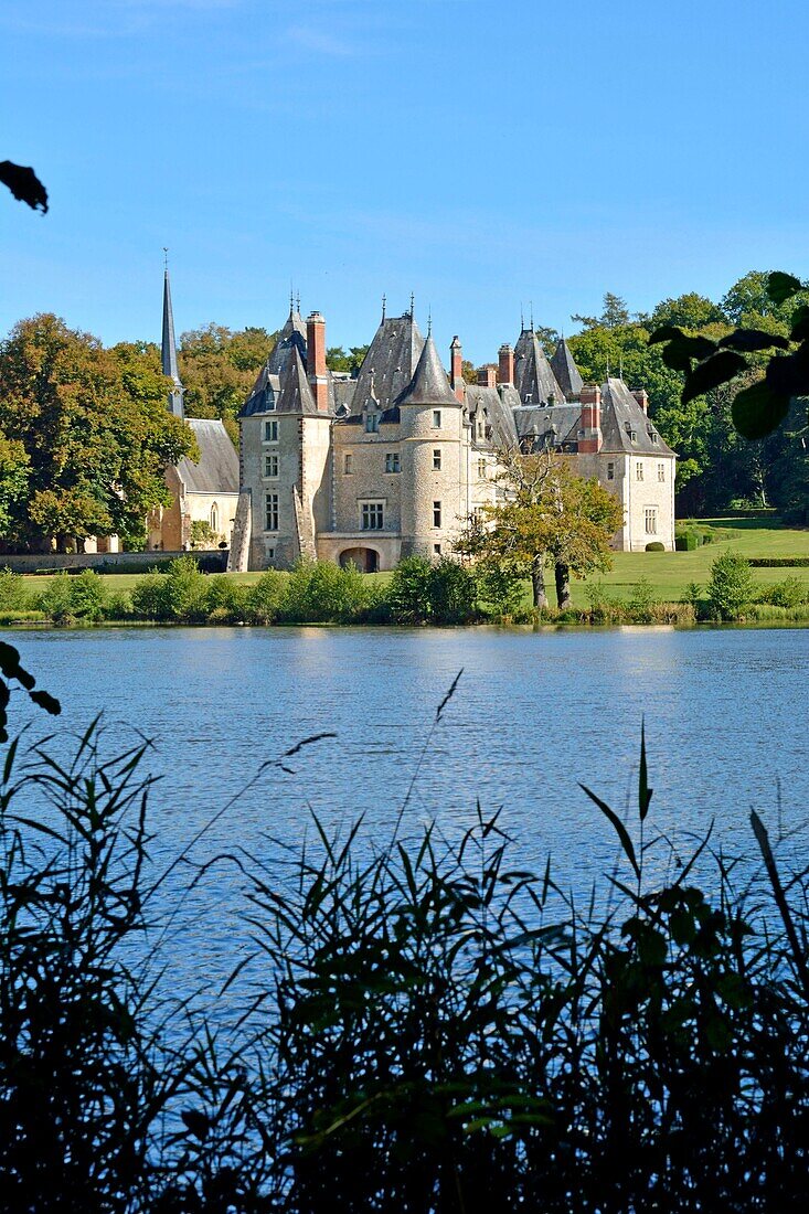 France, Cher, Oizon, the castle of la Verrerie