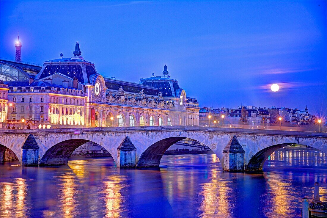 Frankreich, Paris, les rives de la Seine, classees Patrimoine Mondial de l'UNESCO, le musee d'Orsay