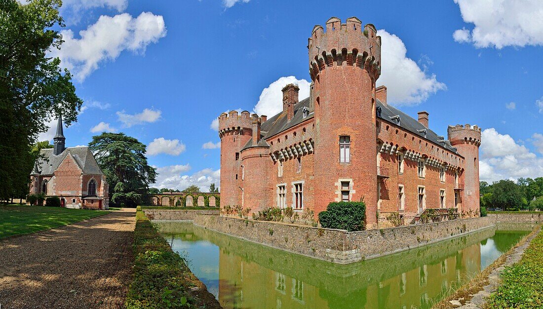 Frankreich, Eure et Loir, die Burg von Villebon