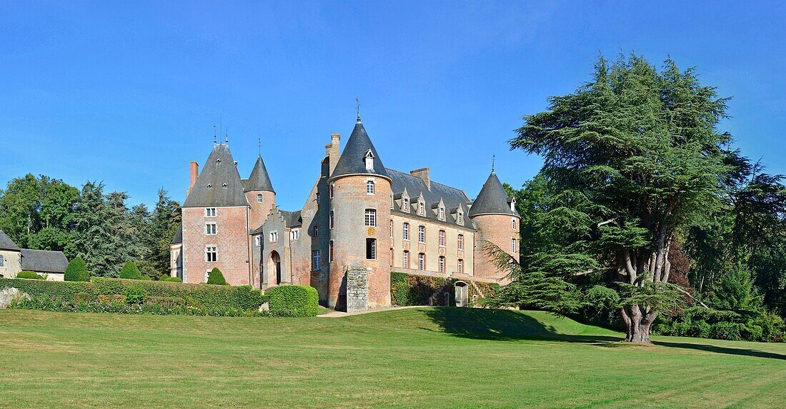 Frankreich, Cher, Berry, Chateau de Blancafort, die Straße Jacques Coeur