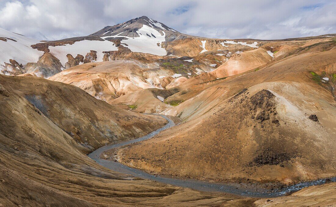 Iceland, Southern Region, Kerlingarfjöll, landscape