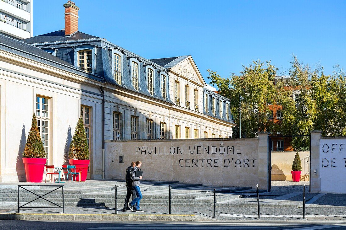 France, Hauts de Seine, Clichy, Pavillon Vendôme, Art Center