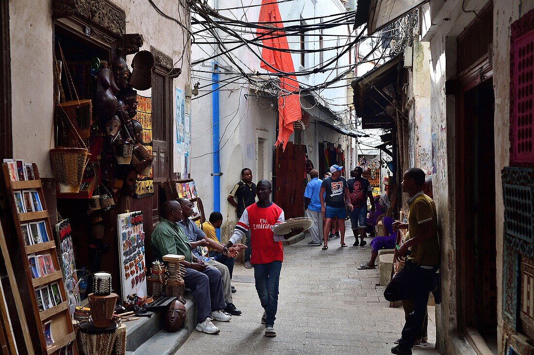 Tansania, Sansibar-Stadt, Stone Town, von der UNESCO zum Welterbe erklärt