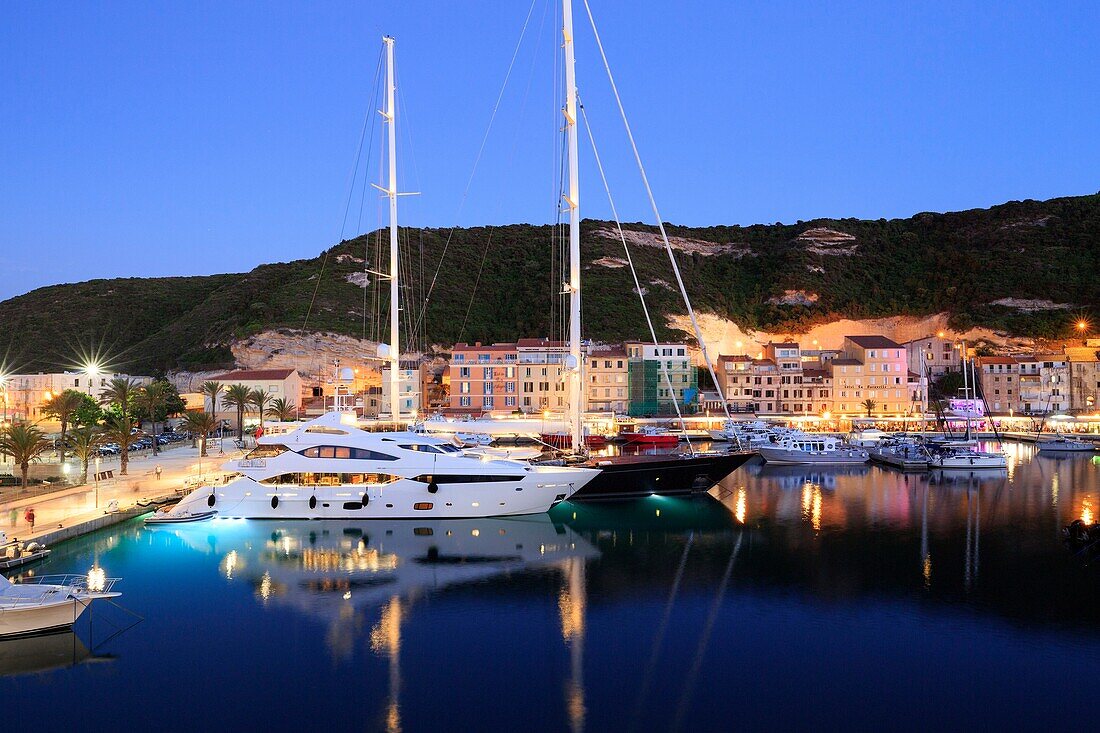 Frankreich, Corse du Sud, Freto, Bonifacio, der Hafen