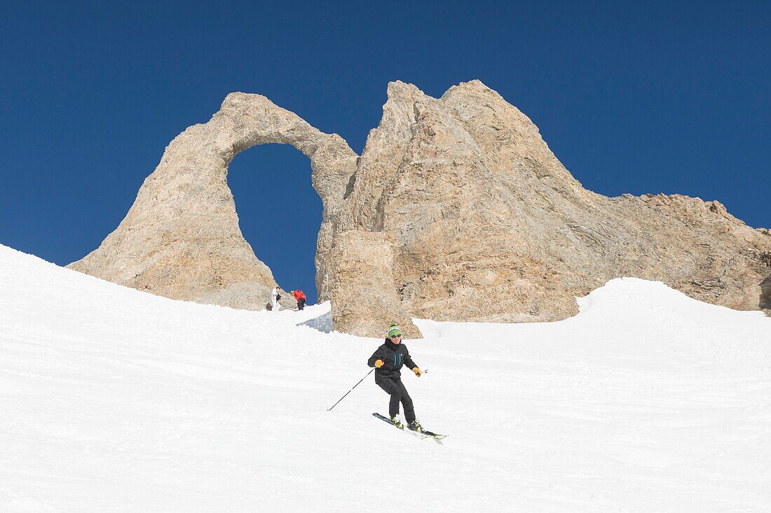 Frankreich, Savoie, Vanoise-Massiv, Aiguille Percee (2748m)